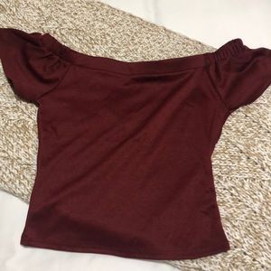Off the shoulder top